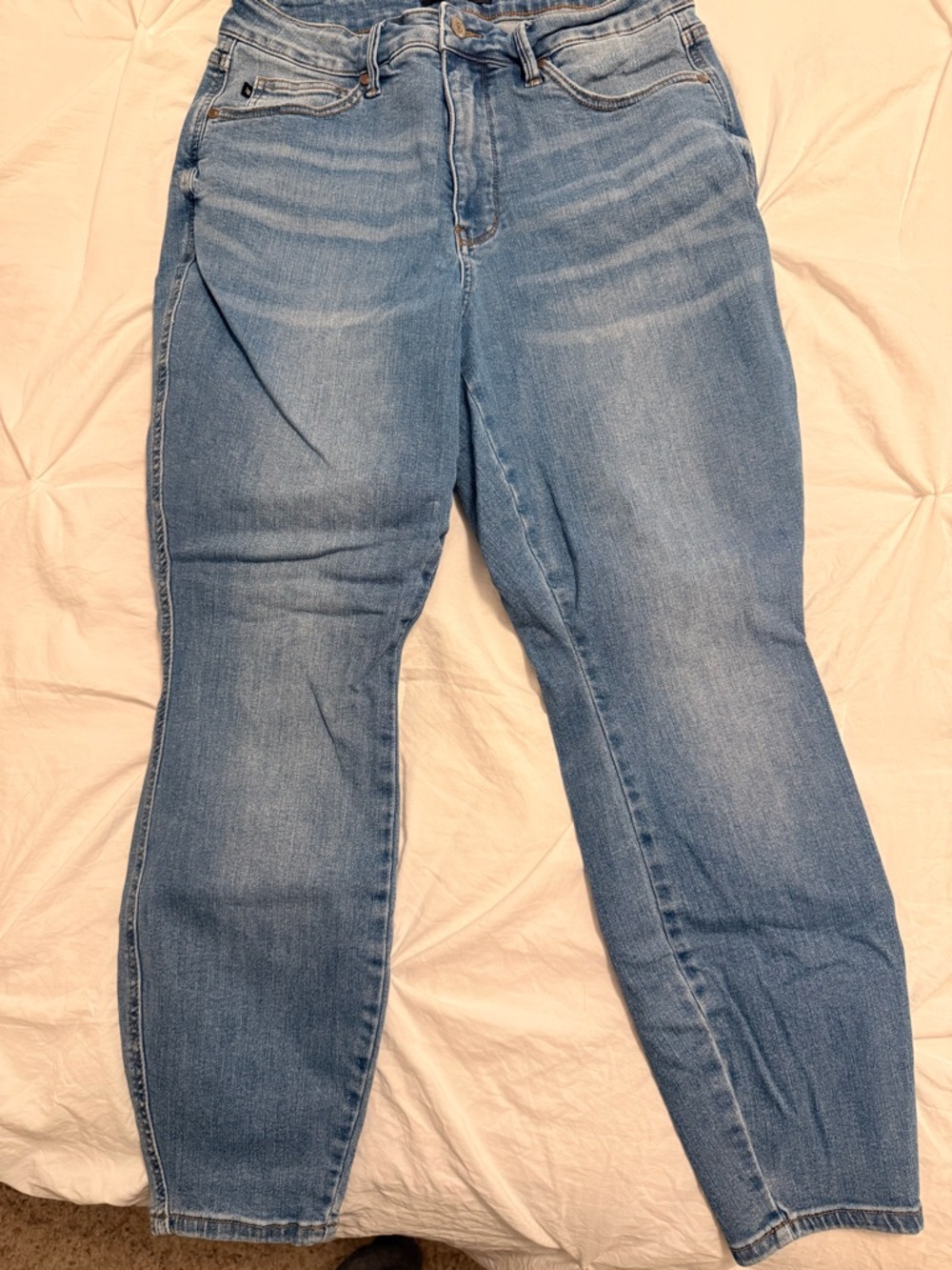 Judy Blue Skinny Fit Jeans Size 14W Medium Wash Stretch Denim